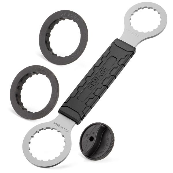 GEWAGE 自転車 bb 工具 ボトムブラケットレンチ bb外し ツール シマノ対応 (GE-12...