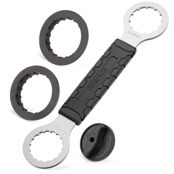 GEWAGE 自転車 bb 工具 ボトムブラケットレンチ bb外し ツール シマノ対応 (GE-12...