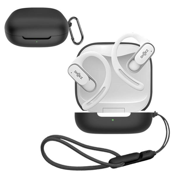 For Shokz OpenFit Air ケース【LAZIRO】柔らかなシリカゲルのスポーツクール...