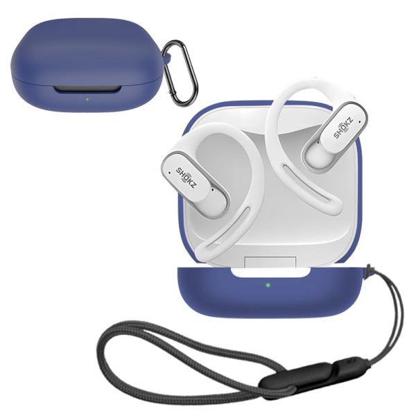 For Shokz OpenFit Air ケース【LAZIRO】柔らかなシリカゲルのスポーツクール...