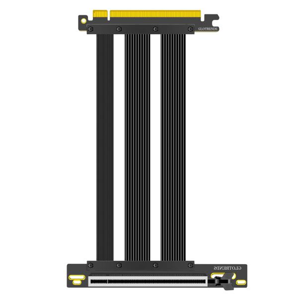 GLOTRENDS 200mm PCIe 5.0 ライザーケーブル｜RTX5090/RTX4090/...