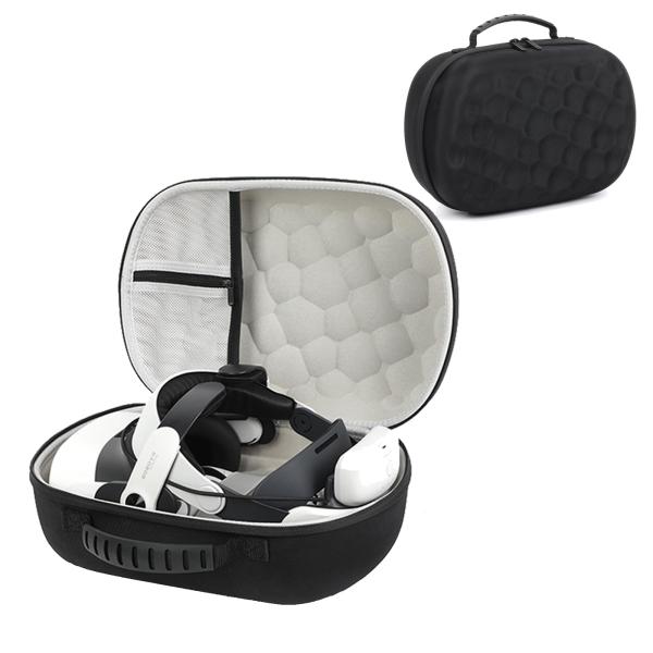 YipuVR for Q3/Q3S用ハードEVAキャリングケース、Q3対応 VRヘッドセットアクセサ...