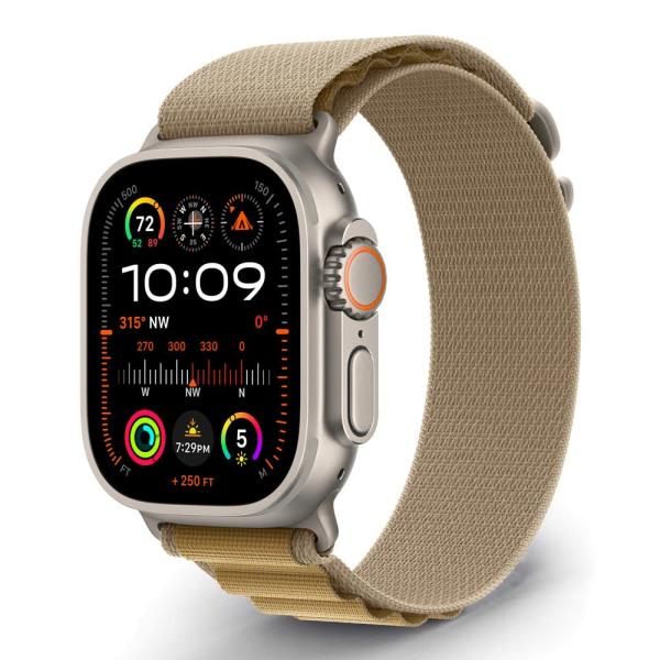 MRVOEBC アルパインループ バンド 対応 Apple Watch Ultra 49mm 46m...