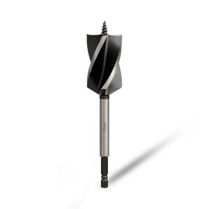 CSOOM 木工用ドリルビット・先ネジ木工用ドリルビット 高炭素鋼オーガードリルビット 6.35mm 六角軸 (刃径35mm)