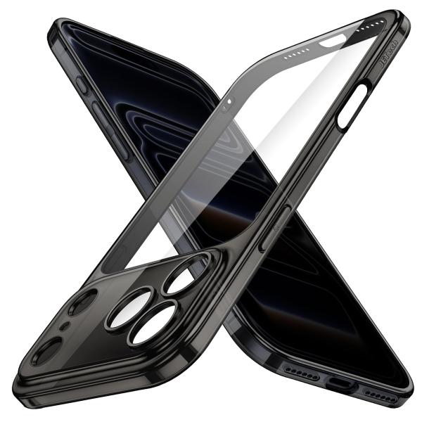 JETech iPhone 17 Pro Max用 スリムケース (ブラック)