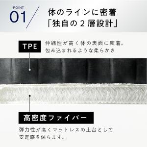 LINE500円OFFクーポン! 高反発マット...の詳細画像5