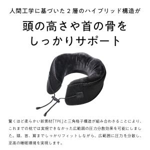 ネックピロー カバー付き 低反発 高反発 旅行...の詳細画像2
