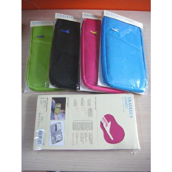 トラベルチケット&amp;パスポート収納バック