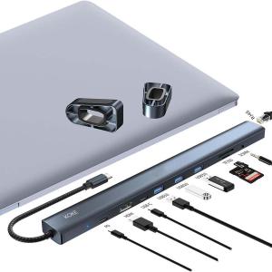 USBハブ 10-in-1 USB変換アダプタ...の詳細画像1