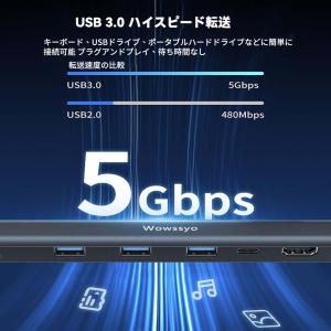USBハブ 10-in-1 USB変換アダプタ...の詳細画像2