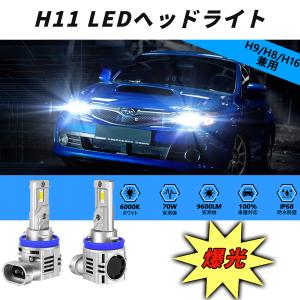 LEDフォグランプ H16 H11 H9 H8 超爆光 車検対応 ホワイト イエロー 2