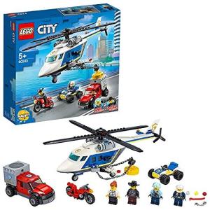 レゴ(LEGO) シティ ポリス ヘリコプターの追跡 60243 知育玩具 男の子 プレゼント ギフト｜34618a