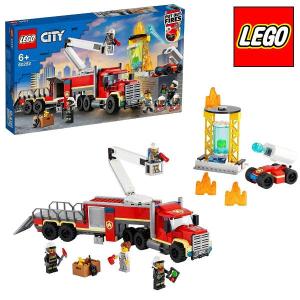 レゴ(LEGO) シティ 消防指令基地 60282 おもちゃ ブロック プレゼント 消防 しょうぼう 男の子 プレゼント 知育玩具｜34618a