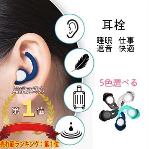 耳栓 イヤープラグ 聴覚過敏対策 遮音 安眠 左右で2サイズ