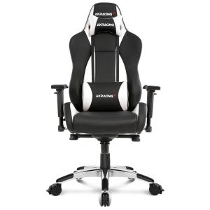 AKRacing AKR-PREMIUM/LOW-SILVER PremiumシルバーAKレーシング 人間工学設計  PUキャスター 組立品 椅子 いす チェア オフィス ワーキング