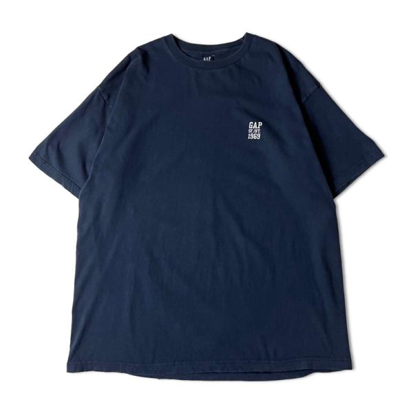 90s GAP ロゴ プリント 半袖 Tシャツ XL / 90年代 オールド ギャップ プリントT ...