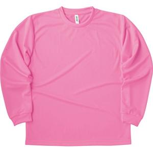 [グリマー] 長袖 4.4オンス ドライ ロングスリーブ Tシャツ [クルーネック] 00304-ALT ボーイズ ピンク 5L (日本サイズ5L相当)の商品画像