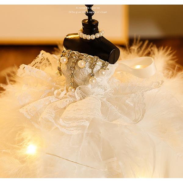 ミニチュア ドールハウス LOVE FOREVER ウェディングドレス 組み立て 手作りキット LE...