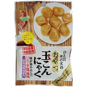 村岡食品 おやつ玉こんにゃく ピリ辛醤油味 30g×10袋の商品画像