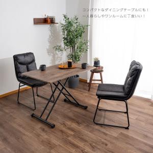 昇降式 センターテーブル 無段階高さ調整 10...の詳細画像5