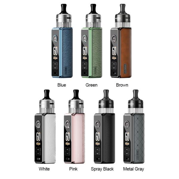 Voopoo Drag S3 60W Box Mod Kit with PnP X Cartridg...