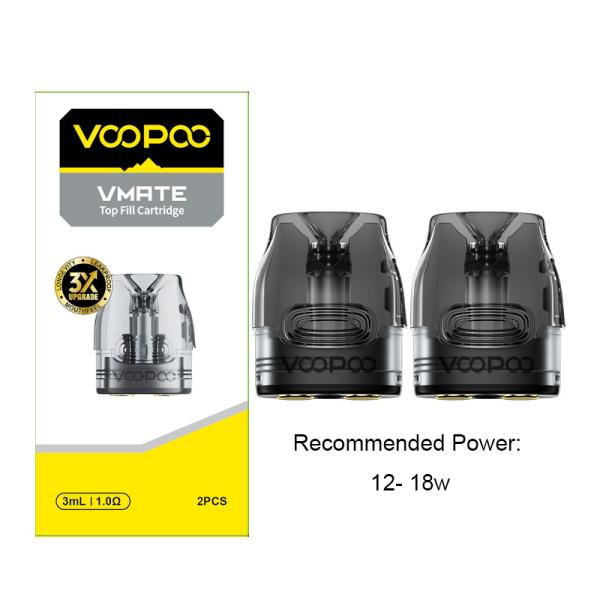 VOOPOO Vmate Top Fill Cartridge for Vmate 3ml (2pc...