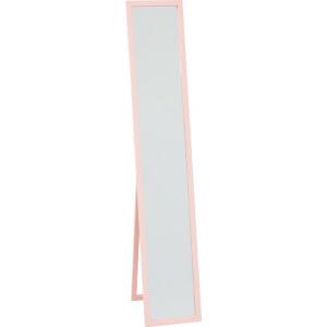 不二貿易 姿見 全身鏡 スタンドミラー 幅27×奥行39×高さ147.5cm ピンク ルームの商品画像