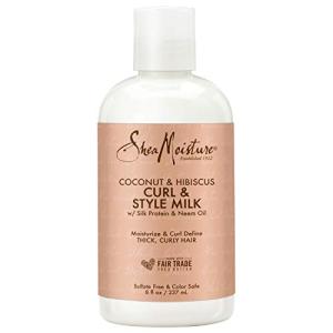 Shea Moisture Coconut & Hibiscus Curl & Style Milk 8ozの商品画像
