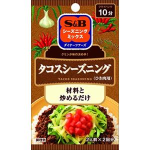 S&B シーズニングタコス 16g×10個の商品画像