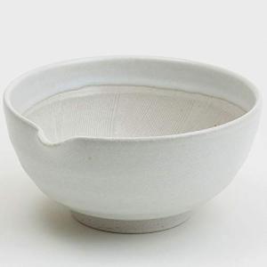 LOLO | すり鉢大 | 陶器 | 日本製 | 裏ごし | 離乳食 | 片口すり鉢 | (大 白唐津)の商品画像