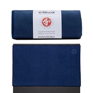 マンドゥカ (Manduka) eQua マットタオル ハンドサイズ (S) ヨガグッズ 日本正規品／ミッドナイトの商品画像