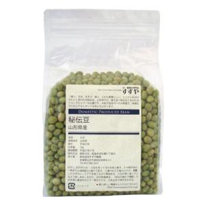 国産 (山形県) 秘伝豆 (青大豆ひたし豆) 1kg チャック付 - 最安値