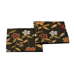 和風 金襴織着物コースター 2枚セット (桜 さくら）の商品画像