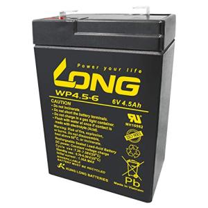 ロング (KUNG LONG BATTERIES) 産業用鉛蓄電池 (6V-4.5Ah) NP-4.5-6/互換 (標準系) WP4.5-6の商品画像