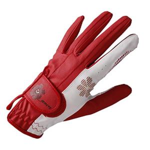 maxer ゴルフグローブ レディース 女性手袋 両手用質感 フィット感 グリップ性  通気性 高耐久性 握