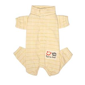 KUVEELA PET 術後服 猫 犬術後服 避妊手術後 術後ウェア メス オス 傷口 保護 介護服 小型犬