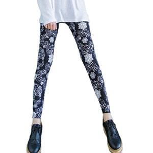 レギンス レディース パンツ 柄物 9分丈 美脚 伸縮 ストレッチ素材 スキニー フリーサイズ FA262 )