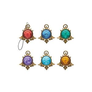 原神 神の目カプセルストラップ モンドシリーズ [全6種セット