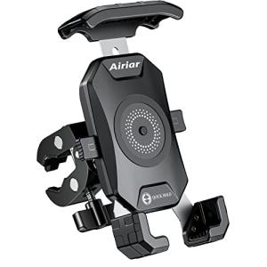 Airiar (アイリア) 自転車 スマホホルダー 防水 スマホ 携帯 ホルダー バイク 自転車用スマホホルダー クイックホールド ビートル for Cの商品画像