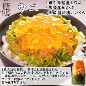 お中元 ギフト 瓶ドン 川秀 ウニ 90g 6...の詳細画像5