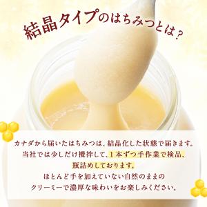 はちみつ カナダ産 蜂蜜 1.2kg(結晶タイ...の詳細画像3