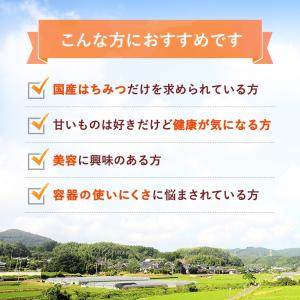国産はちみつ 百花蜂蜜 ハチミツ1kgポリ容器...の詳細画像4