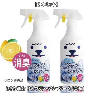 2本セット ひんやりシャツシャワー 本体 500ml ミント＆グレープフルーツサロン専売品｜39happy