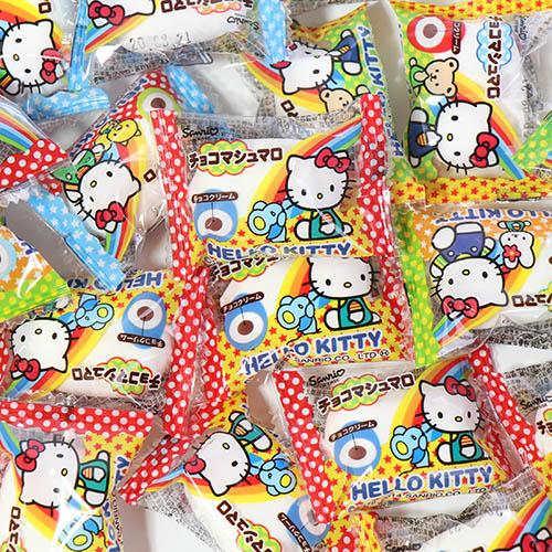 (全国送料無料) エイワ ハローキティ・チョコマシュマロ 1個 64コ入り メール便 (490108...