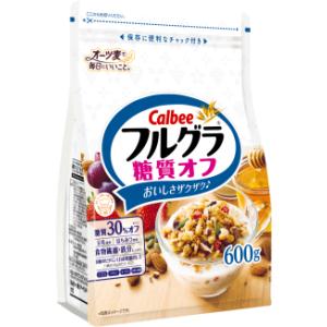 カルビー フルグラ 糖質オフ 600g 6コ入り 2022/10/03発売 (49013307463...