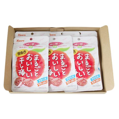(全国送料無料)カンロ まるごとおいしい干し梅 19g 6コ入り メール便 (49013510546...