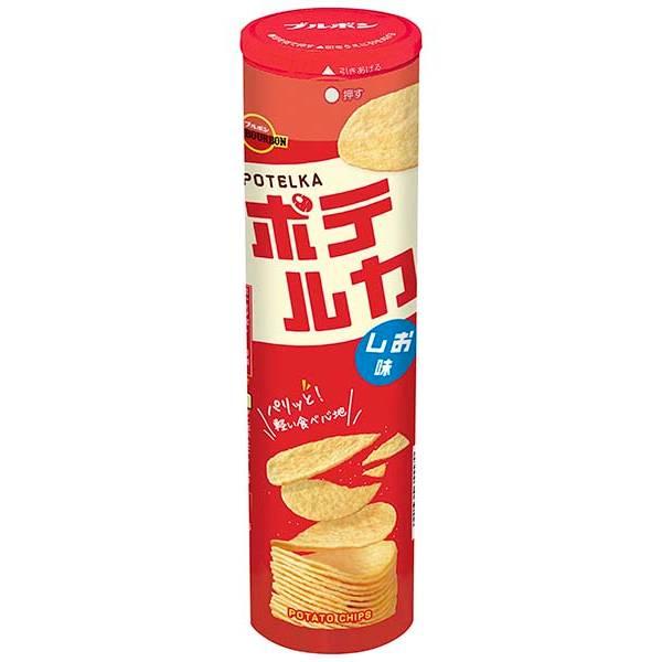 ブルボン ポテルカしお味 90g 40コ入り 2023/10/05発売 (4901360355570...