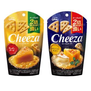 お菓子 詰め合わせ (地域限定送料無料) グリコ 生チーズのチーザ (2種・各7個) セット (omtma6890k)｜39march