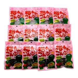 (全国送料無料)上田昆布 梅カムこんぶ しそ梅味  12個入り メール便 (omtmb0336)