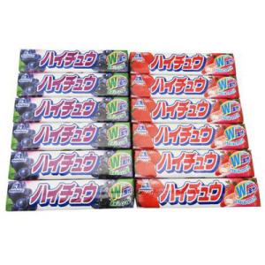 森永製菓 (全国送料無料)森永製菓 ハイチュウ食べ比べ(2種×各6コ